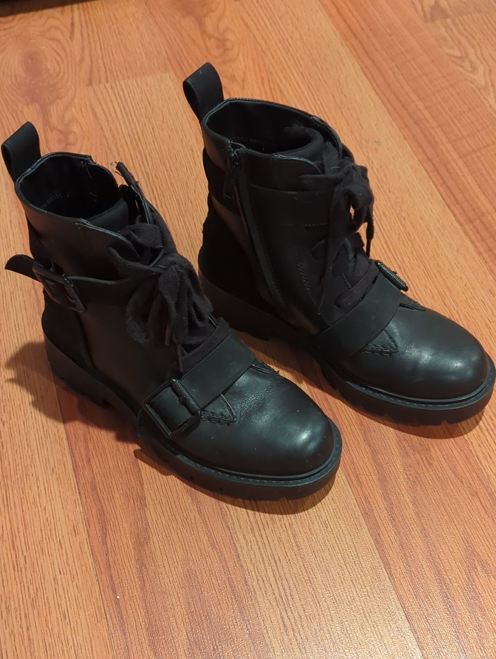 UGG Black Combat Boots